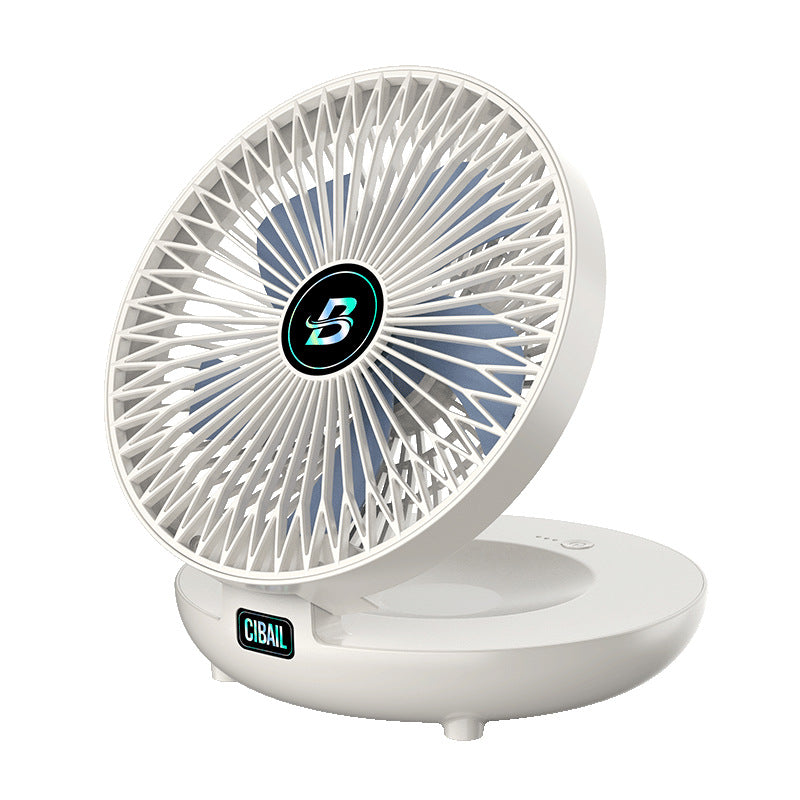 USB desktop fan charging portable folding fan